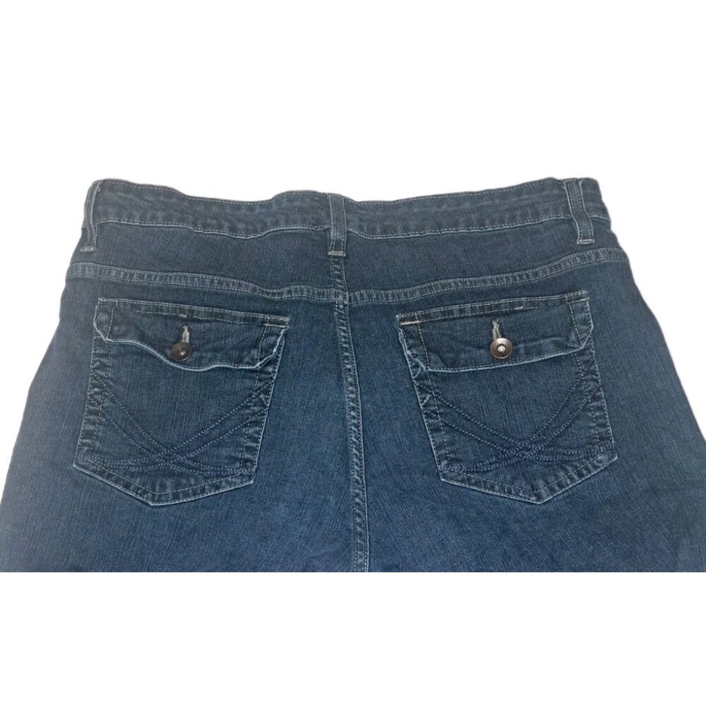 Lee Women's Size 16 Petite Mid-rise Bootcut Jeans 36x27 - Picture 3 of 6